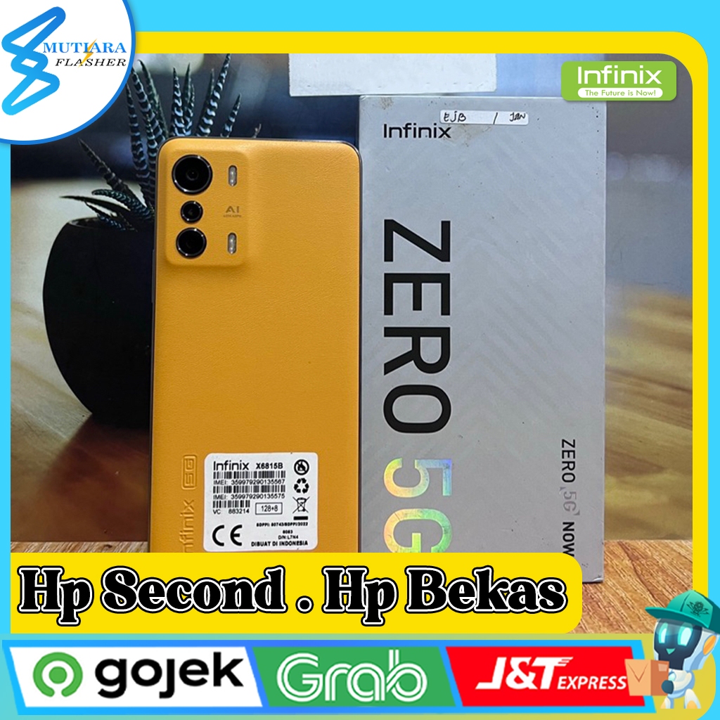 Infinix Zero 5G | Zero 5G 2023 Ram 8/128GB | Ram 8/258GB Second Original