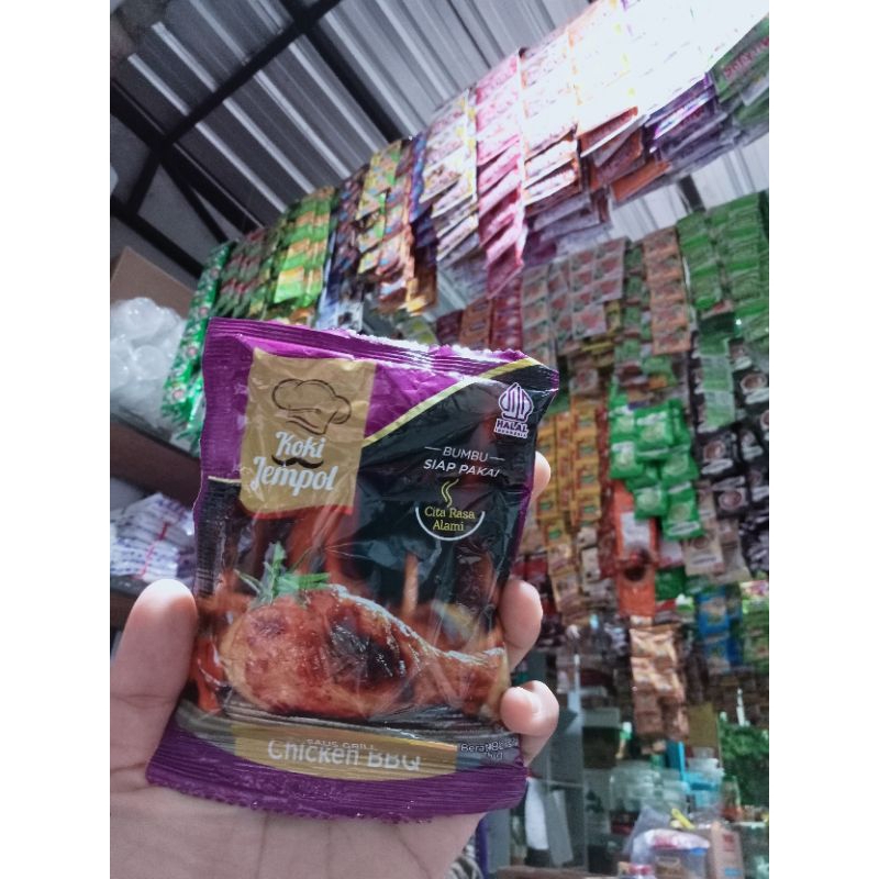 

bumbu siap pakai chicken BBQ 75grm
