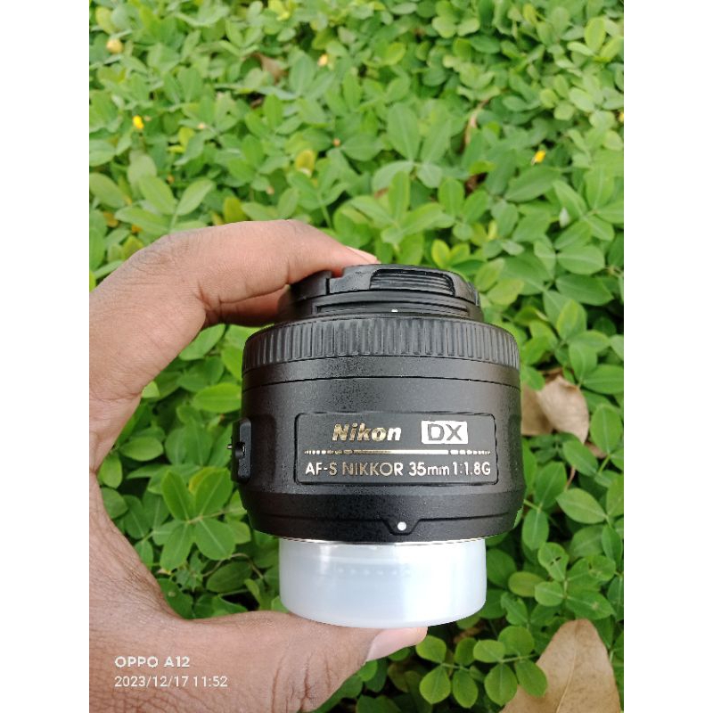 LENSA NIKON AFS 35MM F1.8 DX LIKE NEW