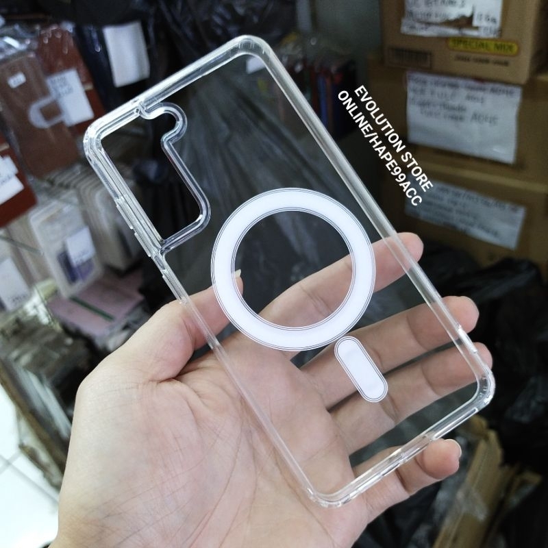Samsung S21 FE clear case magsafe magnetic