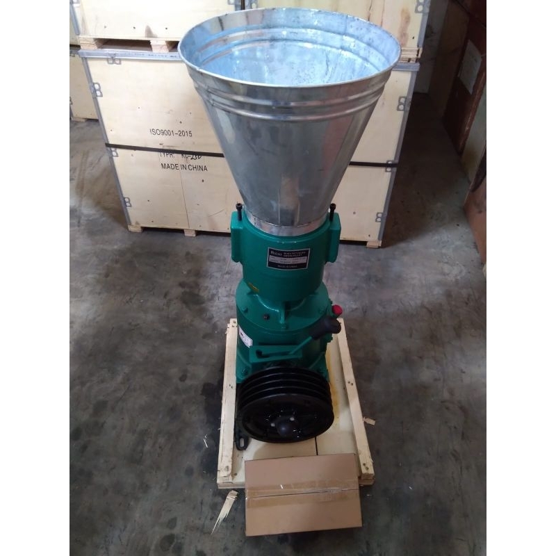 Mesin Cetak Pellet KL270 Food & Wood Pellet Dengan 3 Roller Plendes