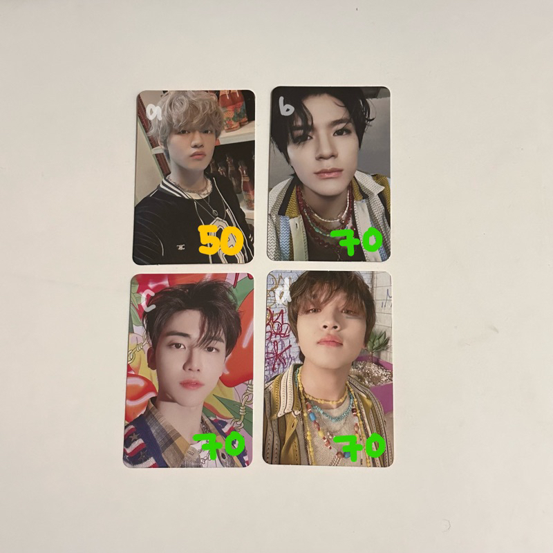 PHOTOCARD PC NCT DREAM SGS HOT SAUCE jeno haechan jaemin chenle