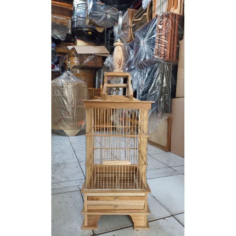 KANDANG PLECI JATI MENTAH