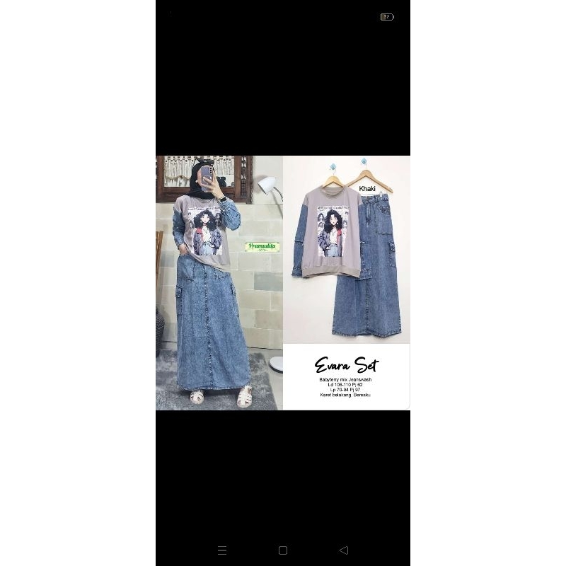 Setelan Terbaru. Evara Set