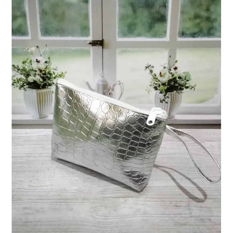 Souvernir pouch croco,,Dompet croco,,souvernir dompet