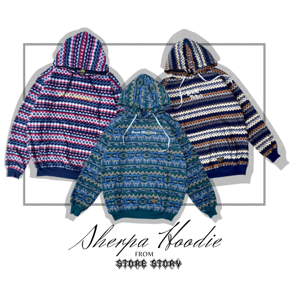 Hoodie Sherpa - Jaket - Sweater - Hoodie - Sherpa Jaket - Sherpa Hoodie - Hoodie Sherpa Bulu Domba -