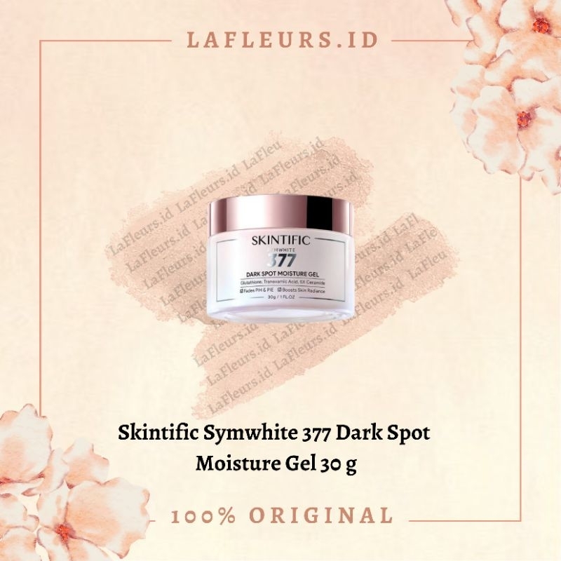 SKINTIFIC Symwhite 377 Dark Spot Moisture Gel 30g / Moisturizer Pelembab untuk Flek Hitam / Krim Pel