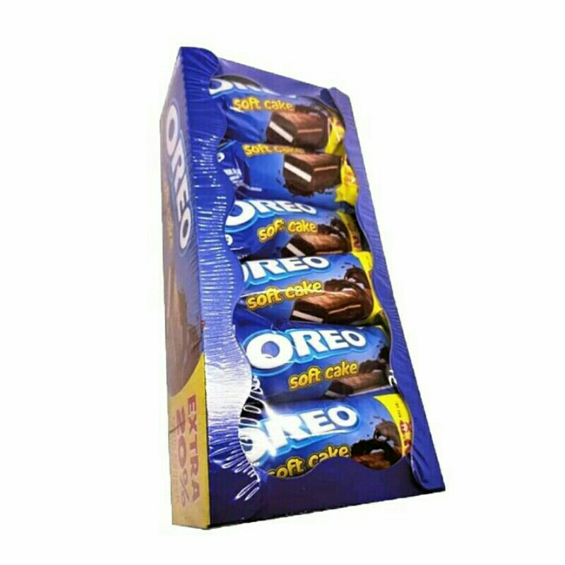 

OREO BOLU 1 BOX ISI 12 SACHET-OREO SOFT CAKE