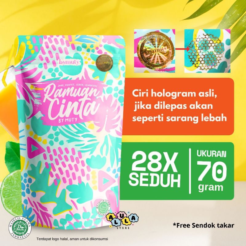 

RAMUAN CINTA BY MUTY 70GRAM ORIGINAL