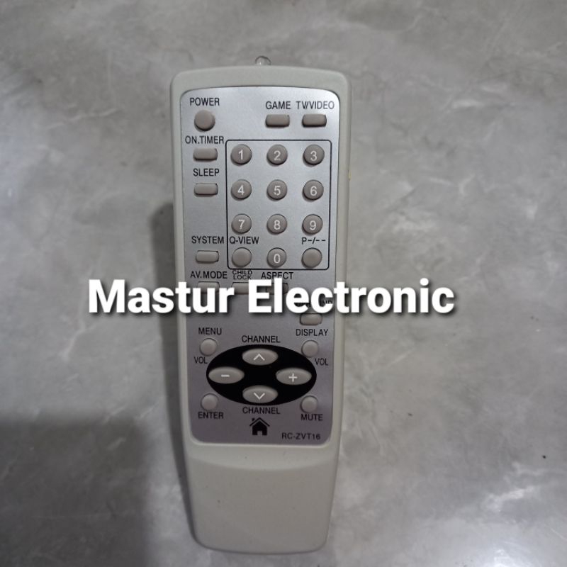 REMOTE REMOT TV AIWA PUTIH TABUNG