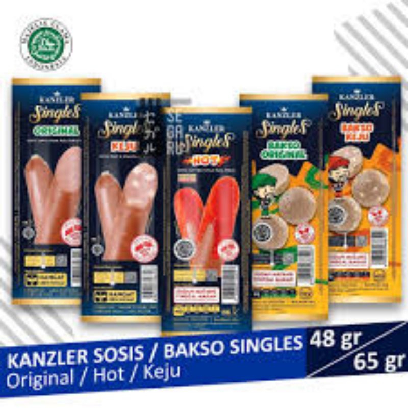 

Kanzler Sosis Singles / Kanzler Bakso Singles48g
