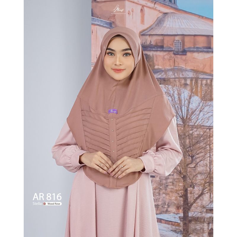 hijab arrafi Ar 816 terbaru terlaris jilbab hijab arrafi official kerudung simpel arrafi