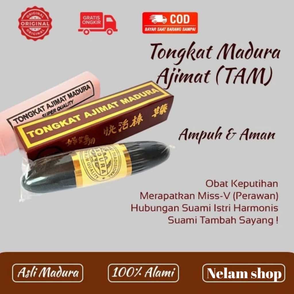 TONGKAT MADURA SUPER QUALITY ORIGINAL 100% PERAPAT MISS V - TONGKAT MADURA ASLI - TONGKAT AJIMAT NIK