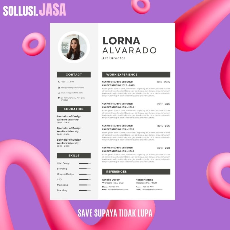 Jasa bikin cv | jasa pembuatan cv lamaran kerja | cv lamaran kerja