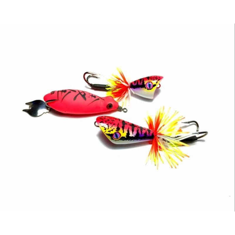 paket 3pcs Lure geol jaws softrog