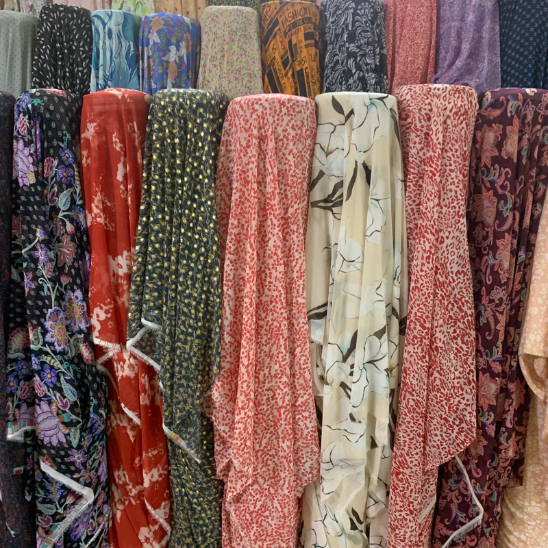 kain -kain ceruty -kain zara -kain motif -ceruty -gamis -blouse -plisket -outer -hijab -mukena -rok