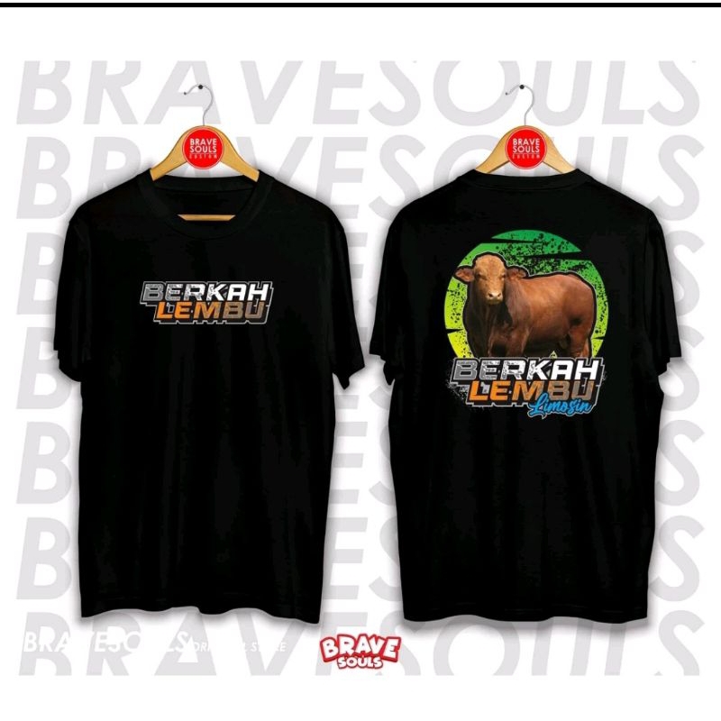 KAOS BERKAH LEMBU LIMOSIN//KAOS SAPI LIMOSIN