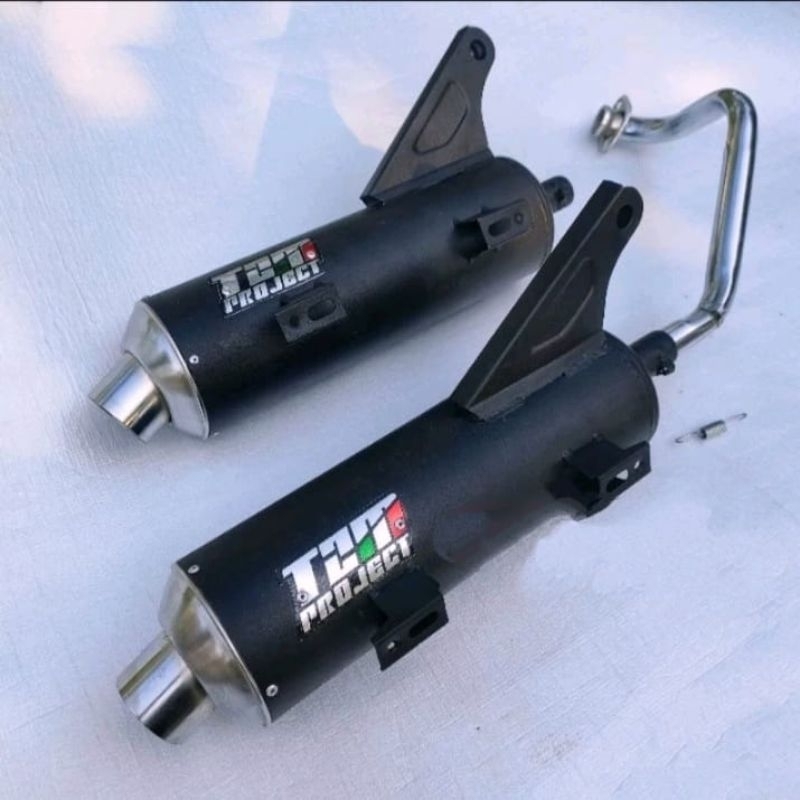 knalpot Copy TSM knalpot standar racing Mio sporty Mio soul Beat fi beat karbu Vario kebo suara ngeb