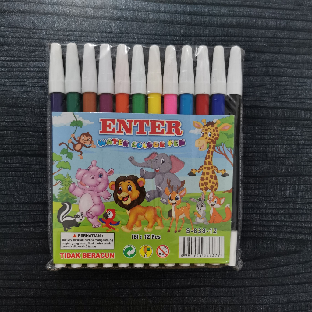 

SPIDOL WARNA SET 12