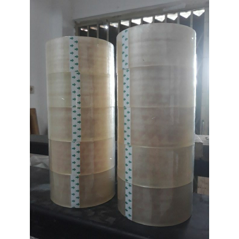 

Lakban bening (bopp tape) 48mm x 100yard - 5pc