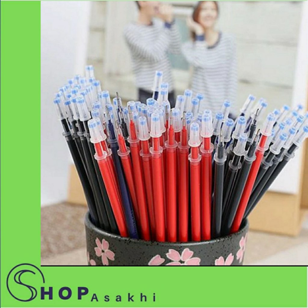 

Refill Insert Paper Pen Gel - Pulpen Promosi Plastik Premium - Hitam,