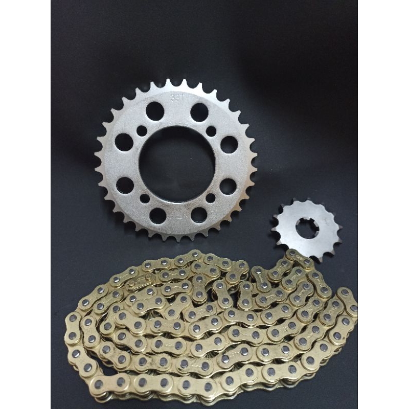 GIR SET RANTE YAMAHA JUPITER Z 14 33T GIR VEGA F1 JUPITER Z BURHAN 14 33/34/35T PLUS RANTE GOLD