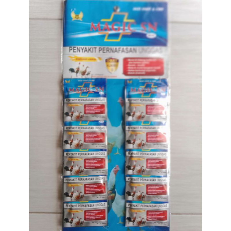 MAGIC BLUE SN, khusus ayam