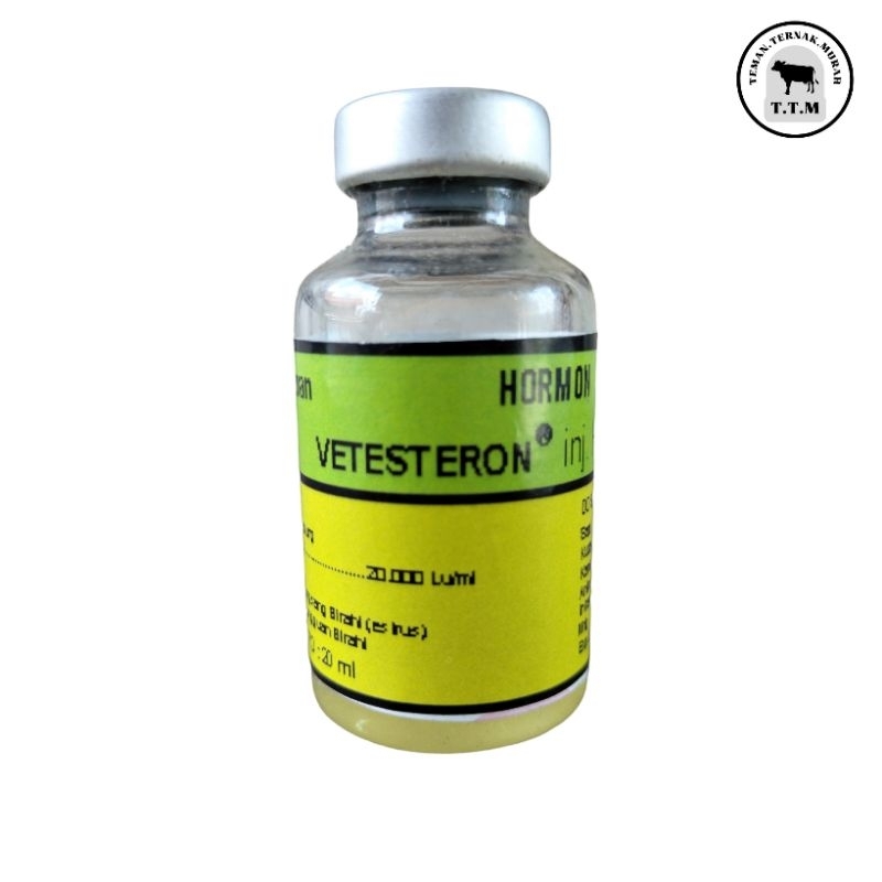 Vetesteron - Hormon Pemacu Birahi Sapi kambing - pemacu birahi kambing - 20mL