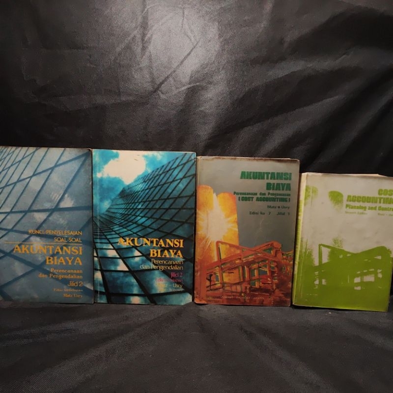 Buku Akuntansi Biaya Perencanaan dan Pengendalian, Cost Accounting Planning and Control, Sistem Akun