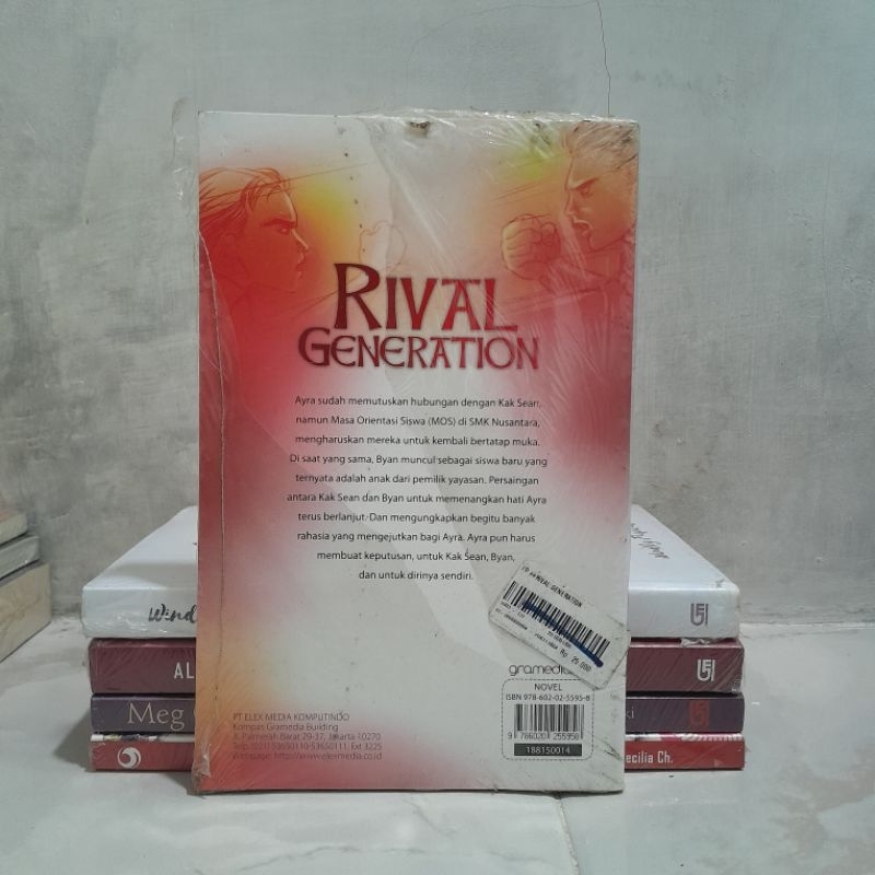 ORIGINAL BARU NOVEL RIVAL GENERATION - TEEN SPIRIT - AYRA - ELEX MEDIA KOMPUTINDO