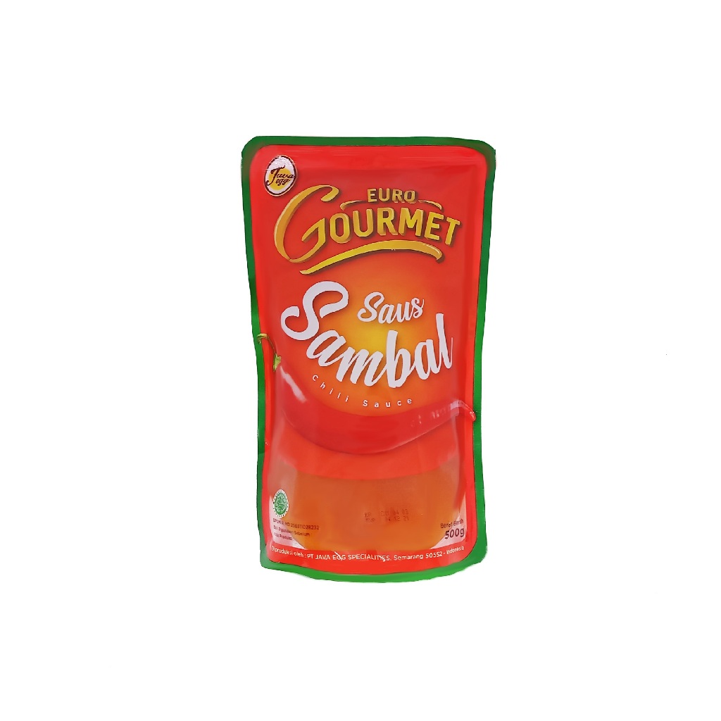 

Euro Gourmet Saus Sambal 500gr – Chili Sauce 500 gr