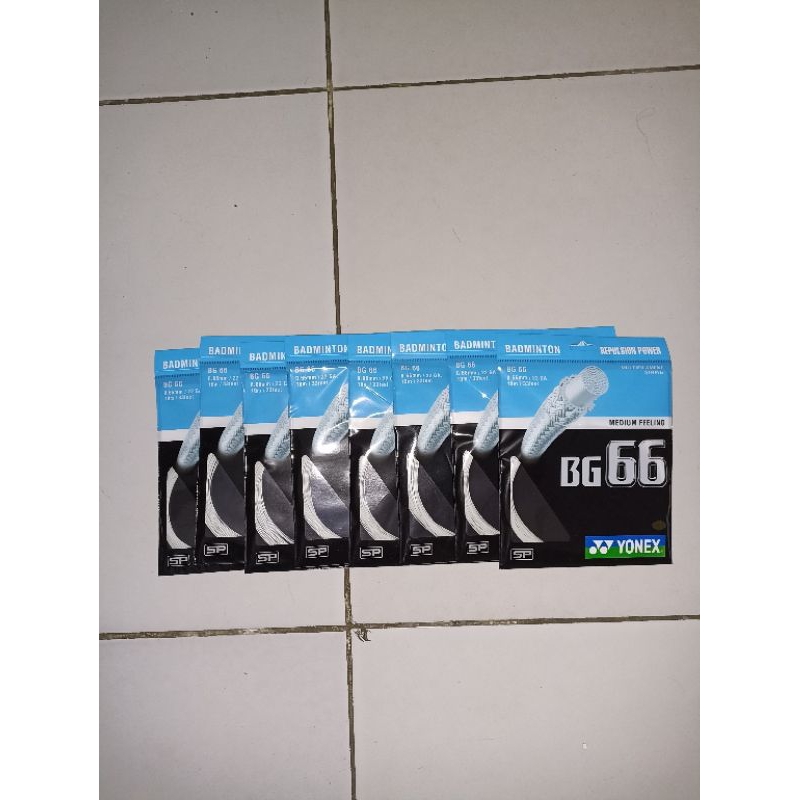 SENAR RAKET BADMINTON YONEX BG66 ORIGINAL