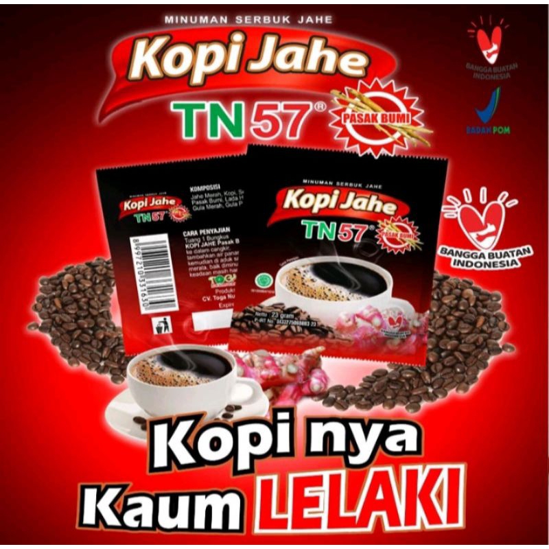 

KOPI JAHE PLUS PASAK BUMI TN57 1 RENCENG