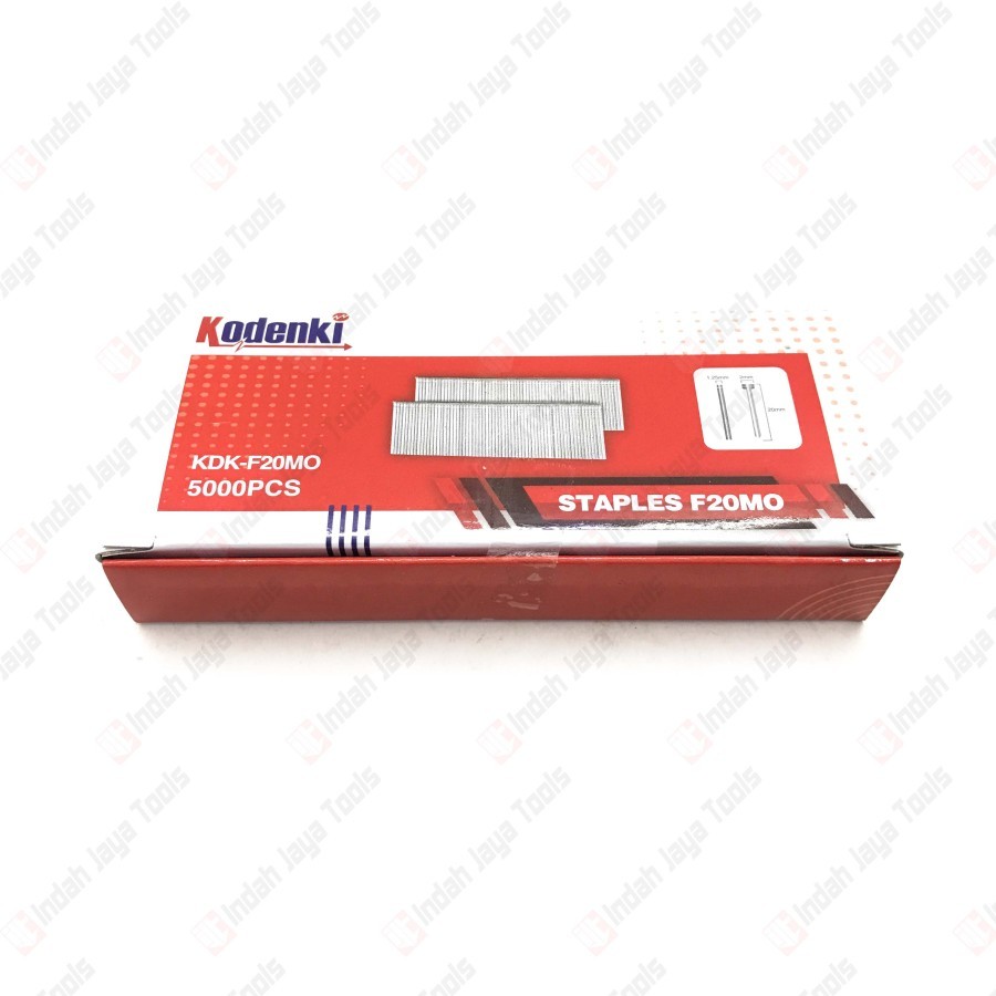 

KODENKI Isi Paku Tembak F20 - Refill Air Nailer Staples Finish Nail
