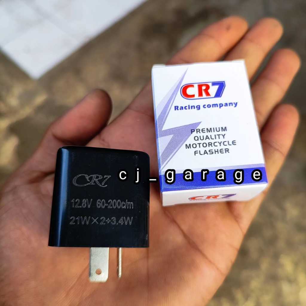 Flasher CR7 Sein 12volt Semua Motor Bebek Metic Clasik Win grand prima supra Kualitas bagus