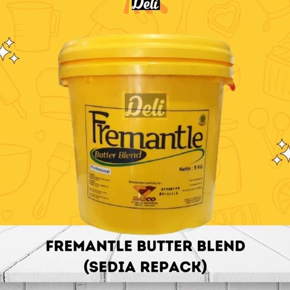 

Produk Terbaik] FREMANTLE Butter Blend Repack 500gr/Butter Fremantle 500g Blend