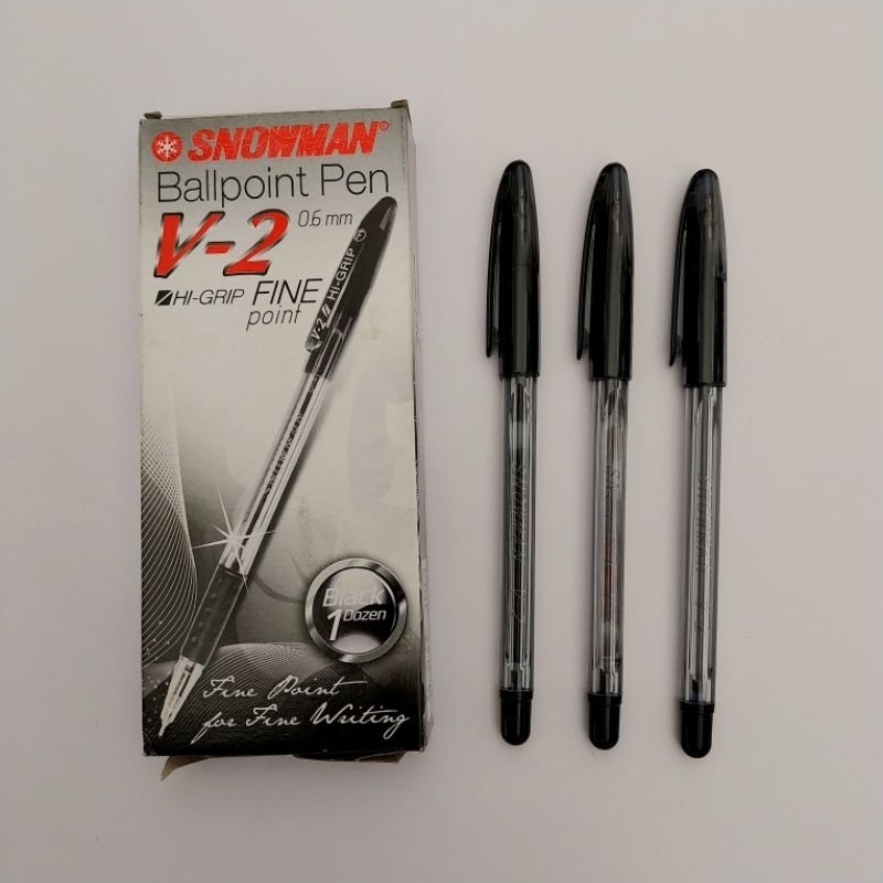 

(12 pcs) Bolpen/Pulpen/Ballpoint Snowman V2