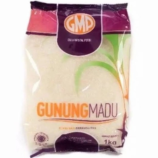 

Gula pasir GMP kemasan 1kg (GUNUNG MADU) Murah