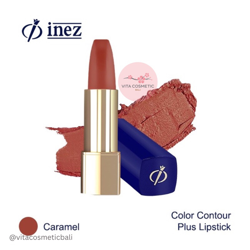 Inez Cosmetics Lipstick Color Contour Plus Lip Pewarna Bibir lipstik