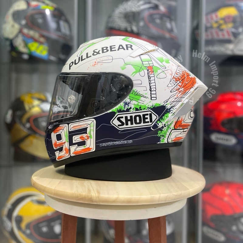 SHOEI X14 XSPIRIT CATALUNYA NON REDBULL FULLFACE CLONE 1:1