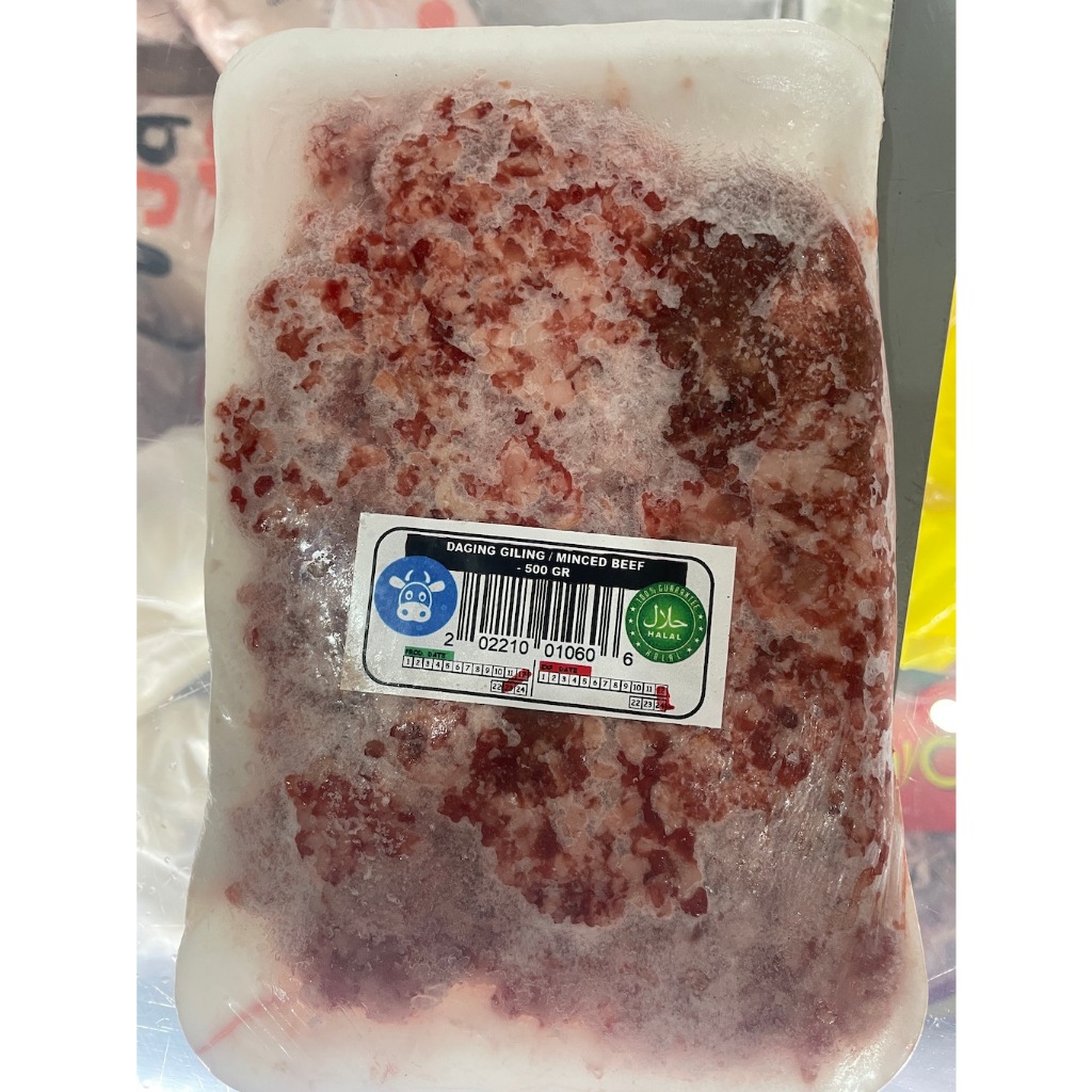 

Daging giling / Minced Beef Frozen 500gr