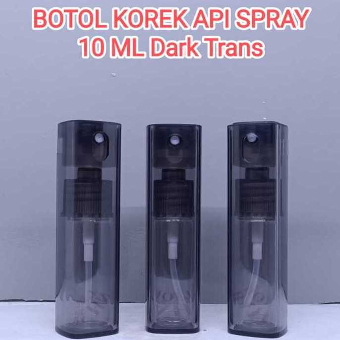 (1 PCS) BOTOL KOREK UKURAN 10 ML. BOTOL SPRAY PLASTIK UKURAN 10 ML. EASY DRAT