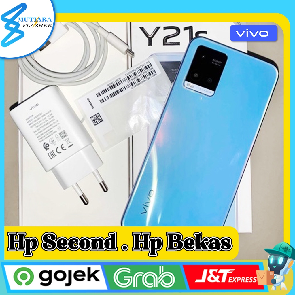 Vivo Y21S | Y21T Ram 4/128GB | Ram 6/128GB Second Original