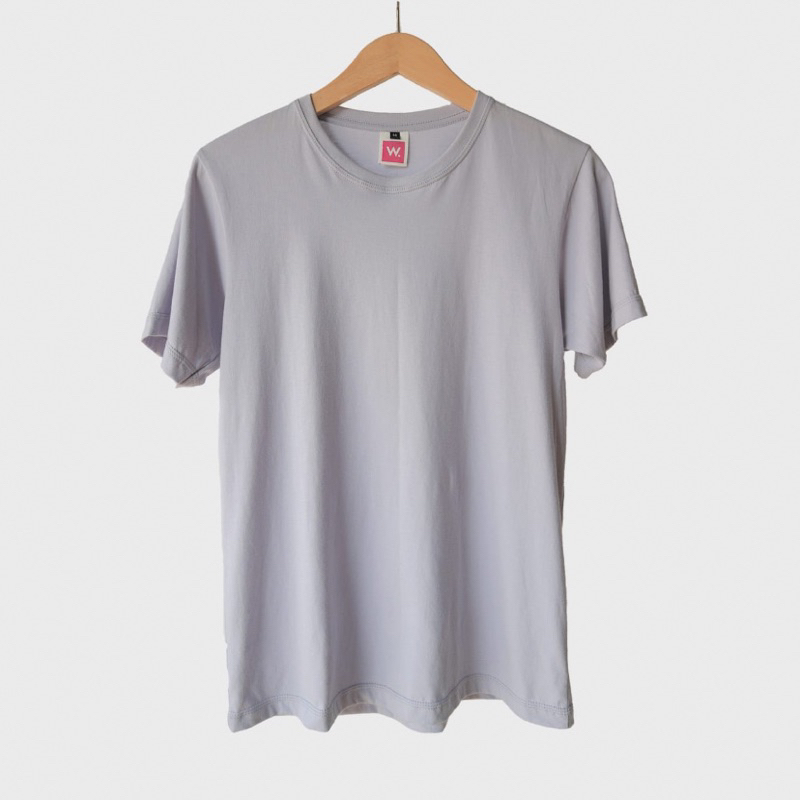 KAOS POLOS ABU MUDA 30s premium
