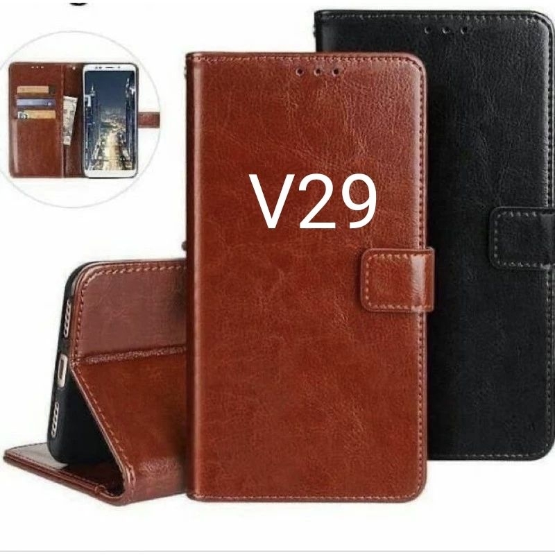 Case flip dompet ada Slok kartu Oppo F1S  / F3 / F3+ / F5 / F7 / F11 pro