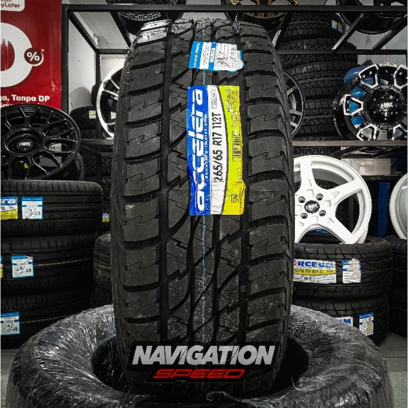 Ban Mobil Ukuran Pajero Fortuner R17 265 65 Merek Accelera Omikron a/t 265 65 R17