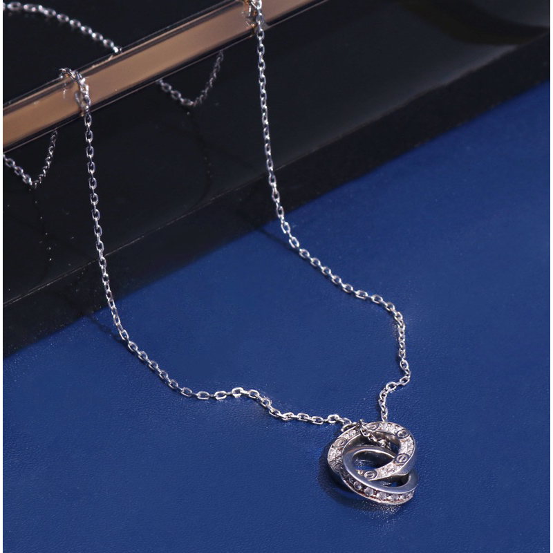 1 set kalung cartrrr love neklace PT950