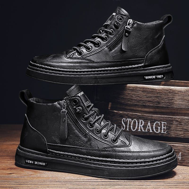 Sepatu Boots Pria Sensei Sneakers Cowboy Style