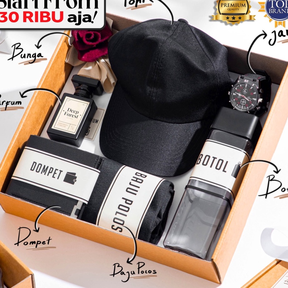 

STOK SIAP COD Hampers Cowok Kado Ulang Tahun Gift Box Kado Special