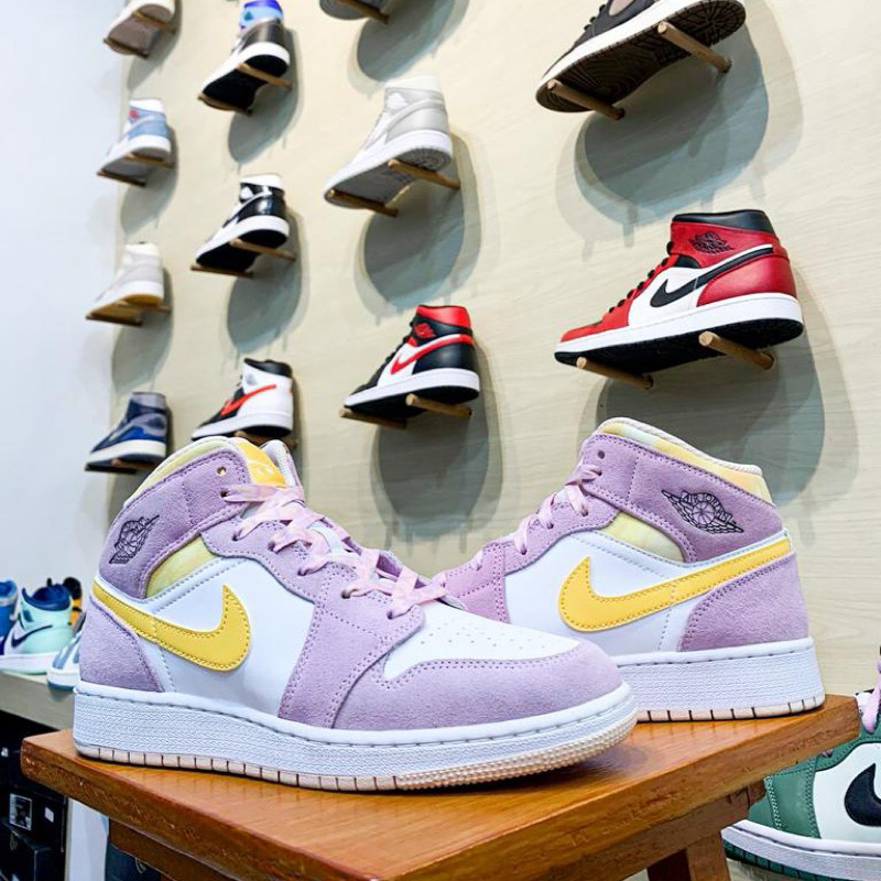 Air Jordan 1 Mid Artic Pink (GS) Original